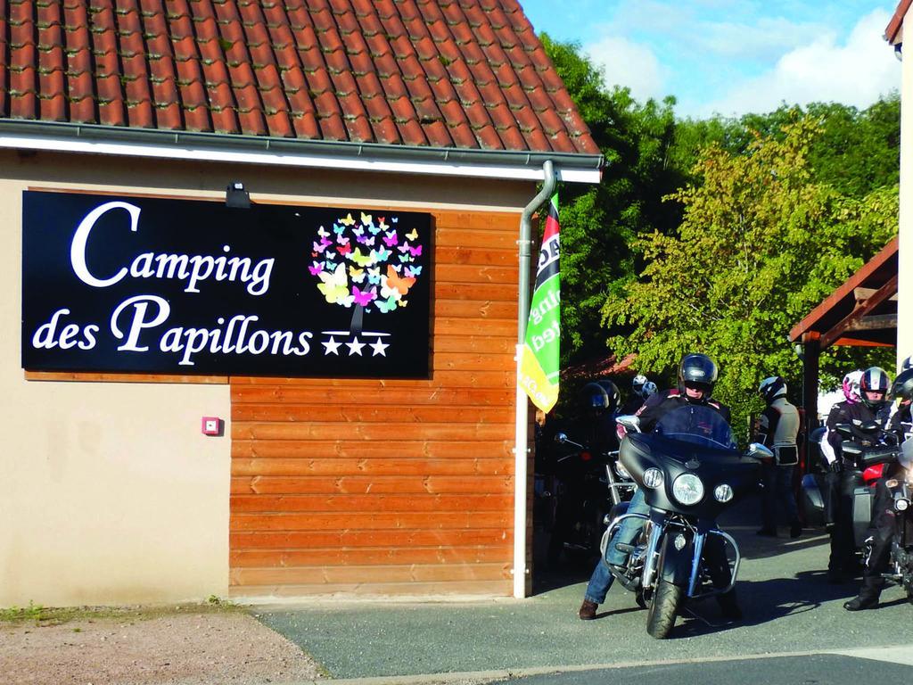 Camping Des Papillons Lalizolle Exterior foto